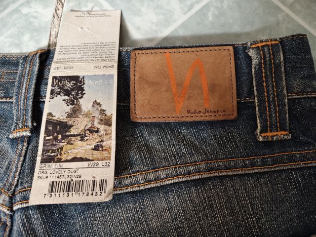 ขายยีนส์ nudie ฟอกสวยมาก ของแท้  made in italy รูปที่ 16