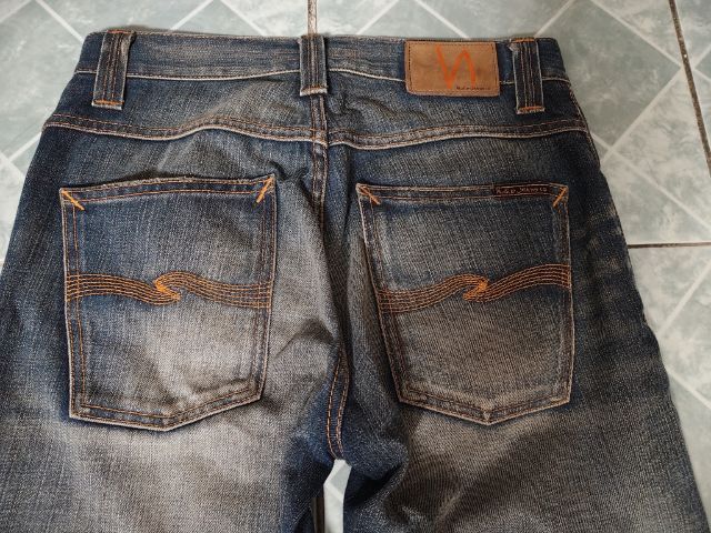ขายยีนส์ nudie ฟอกสวยมาก ของแท้  made in italy รูปที่ 5