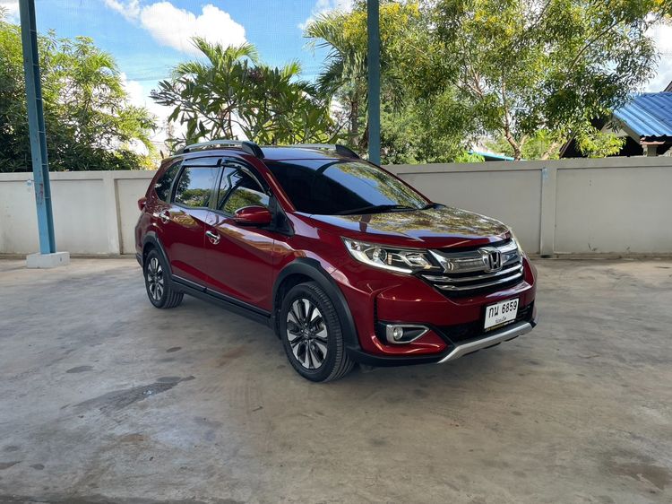Honda BR-V 2020 1.5 SV Utility-car เบนซิน ไม่ติดแก๊ส เกียร์อัตโนมัติ แดง รูปที่ 2