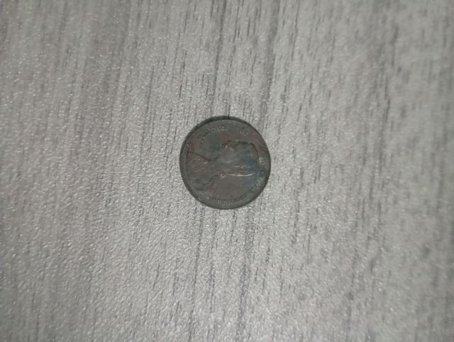 เหรียญ 10 สตางค์ ปี 2489 รัชกาลที่ 8 (สภาพตามภาพ) รูปที่ 2