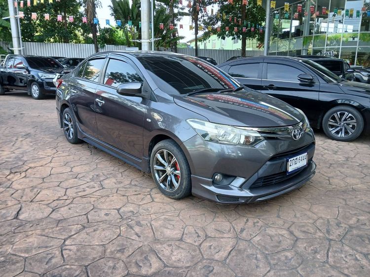 Toyota Vios 2013 1.5 J Sedan เบนซิน ไม่ติดแก๊ส เกียร์อัตโนมัติ เทา