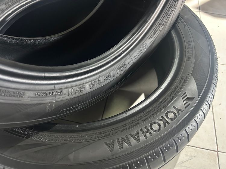 YOKOHAMA 185 55 16 ปี23 2เส้น รูปที่ 5