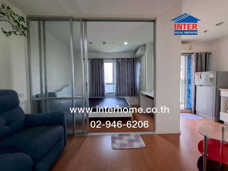 คอนโดมิเนียม 23.16 ตร.ม. ลุมพินีพาร์ค รัตนาธิเบศร์-งามวงศ์วาน อาคารC อยู่ระหว่างซอยรัตนาธิเบศร์24-26 ถนนรัตนาธิเบศร์ ถนนงามวงศ์วาน  รูปที่ 4