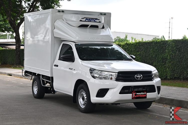 Toyota Hilux Revo 2020 2.4 J Plus Pickup ดีเซล ไม่ติดแก๊ส เกียร์ธรรมดา ขาว