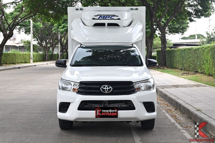 Toyota Hilux Revo 2020 2.4 J Plus Pickup ดีเซล ไม่ติดแก๊ส เกียร์ธรรมดา ขาว รูปที่ 2