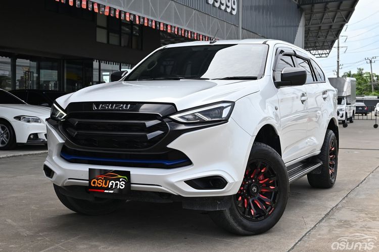 Isuzu MU-X 2022 1.9 Active 2WD Utility-car ดีเซล ไม่ติดแก๊ส เกียร์อัตโนมัติ ขาว