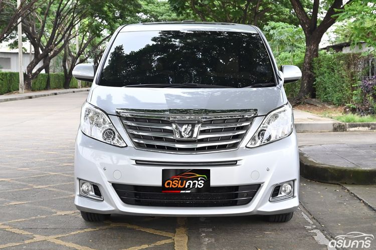 Toyota Alphard 2013 3.5 V Van เบนซิน ไม่ติดแก๊ส เกียร์อัตโนมัติ บรอนซ์เงิน รูปที่ 2