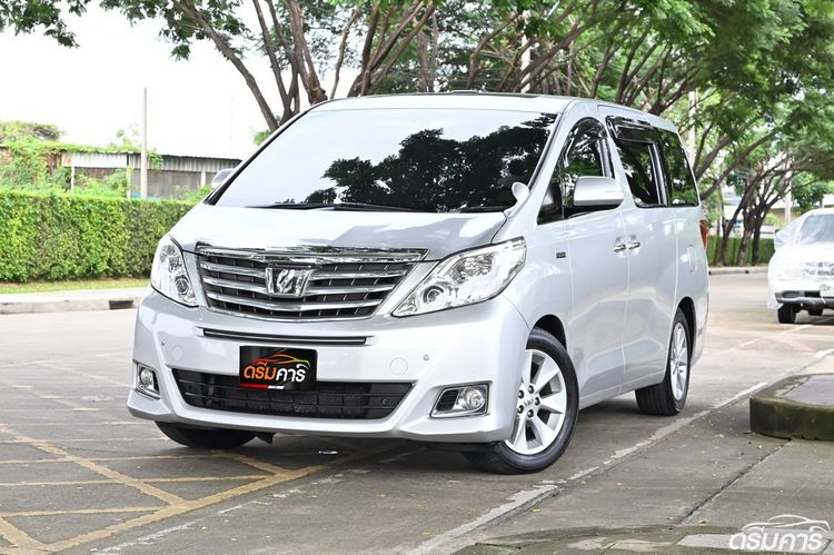รถ Toyota Alphard 3.5 V สี บรอนซ์เงิน