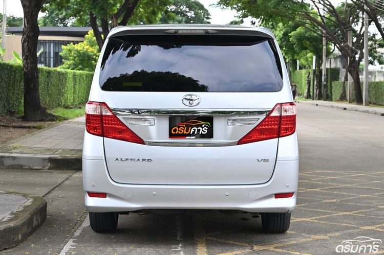 Toyota Alphard 2013 3.5 V Van เบนซิน ไม่ติดแก๊ส เกียร์อัตโนมัติ บรอนซ์เงิน รูปที่ 4