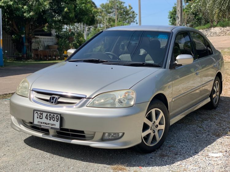 Honda Civic 2003 1.7 VTi Sedan เบนซิน เกียร์อัตโนมัติ น้ำตาล รูปที่ 4