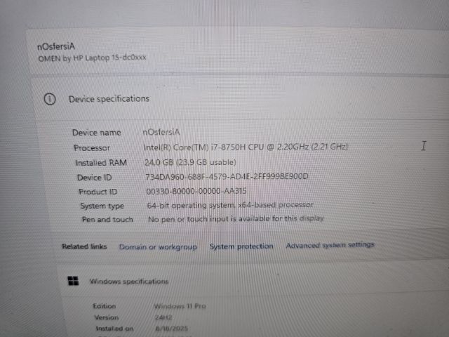 Notebook สาย Gaming OMEN by HP Laptop Model 15-dc0079TX รูปที่ 6