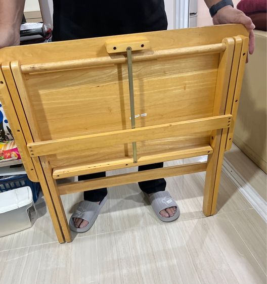 โต๊ะไม้รวมเก้าอี้  งานญี่ปุ่น รูปที่ 4