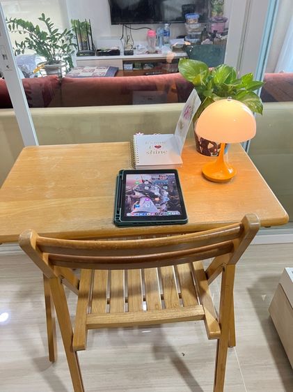 โต๊ะไม้รวมเก้าอี้  งานญี่ปุ่น