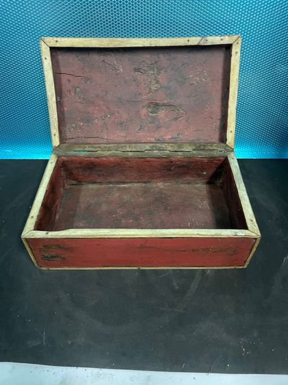 หีบไม้ใบเล็ก งานเก่า  รูปที่ 5