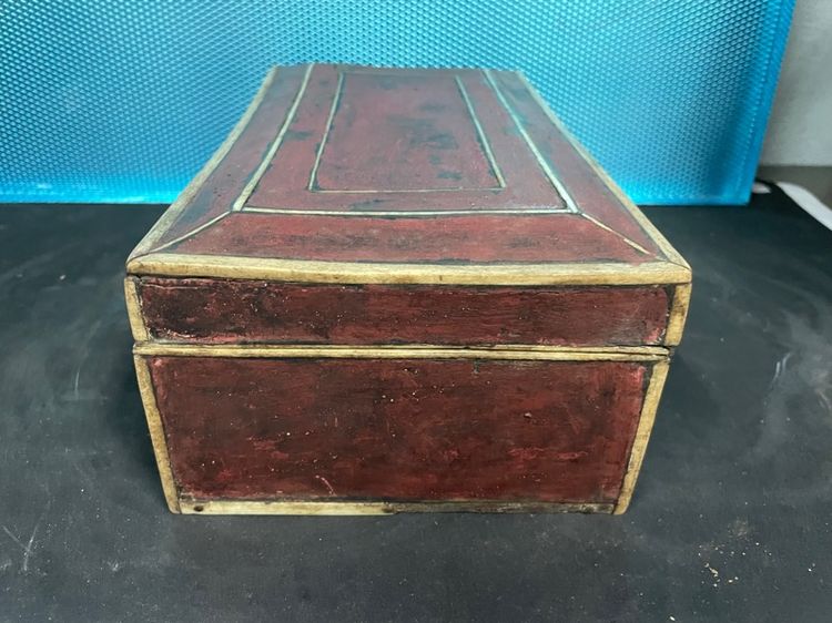 หีบไม้ใบเล็ก งานเก่า  รูปที่ 4