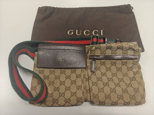 กระเป๋า Gucci Belt Bag แท้ มือสอง หายาก rear item รูปที่ 2