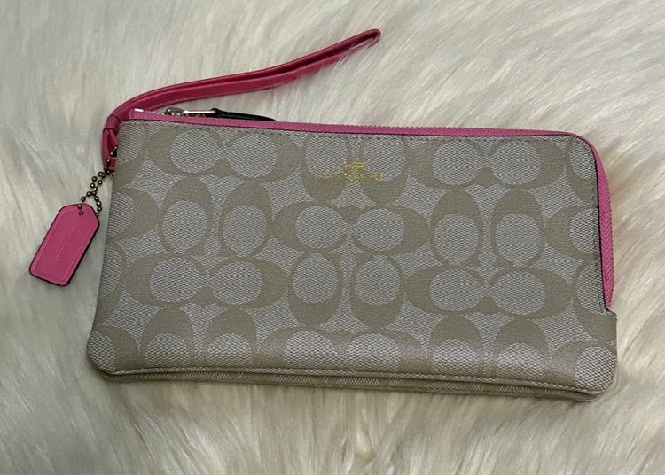 กระเป๋าสตางค์คล้องมือสองซิป รูปที่ 2