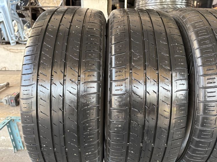 ล้อแม็กขอบ17 TOYOTA WISH ใส่ ALTIS ได้เลยจ้า มีรอยตามการใช้งาน พร้อมยางDUNLOP215-50-17 ปี23 ปีแท้  รูปที่ 7