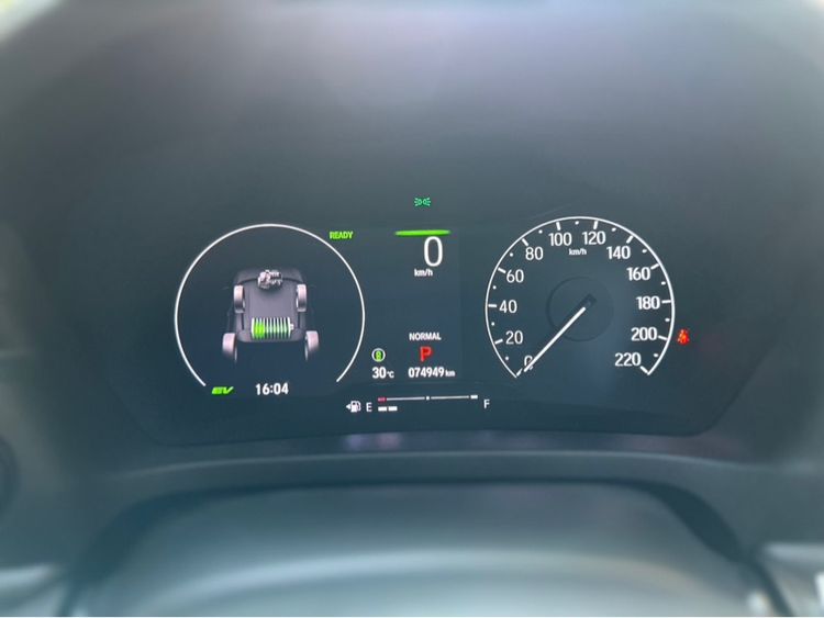 Honda HR-V 2022 1.5 EL e:HEV Utility-car ไฮบริด ไม่ติดแก๊ส เกียร์อัตโนมัติ ขาว รูปที่ 4