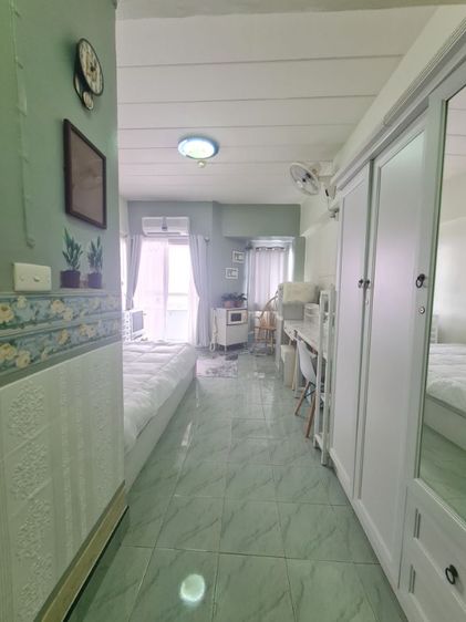 ตกแต่งครบ เลี้ยงสัตว์ได้ คอนโดสวัสดีกรุงเทพ (รฟฟ. ศรีนครินทร์ 38) อ่อนนุช ซ. 46 รวมส่วนกลาง