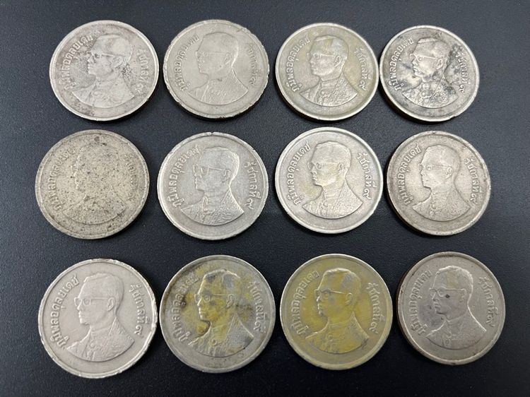 เหรียญ  5 บาท ครุฑตรง ผ่านใช้ ไม่สวย