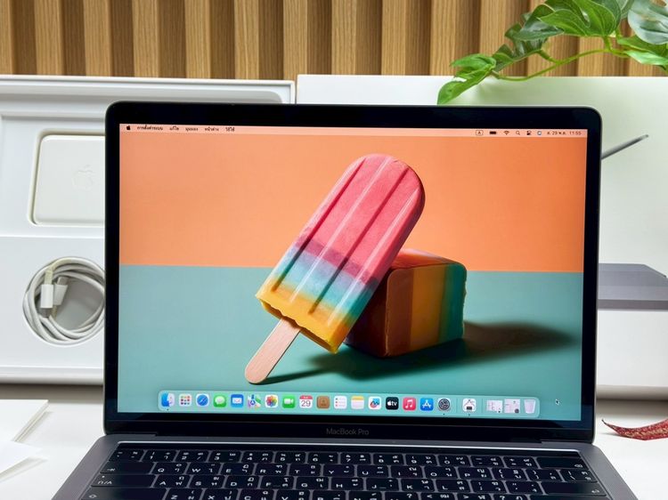 MacBook Pro (13-inch 2019 Two Thunderbolt 3 ports) Ram8gb SSD256gb SpaceGray  รูปที่ 4