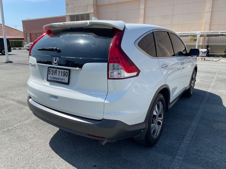 Honda CR-V 2013 2.4 EL 2WD Utility-car เบนซิน ไม่ติดแก๊ส เกียร์อัตโนมัติ ขาว รูปที่ 4