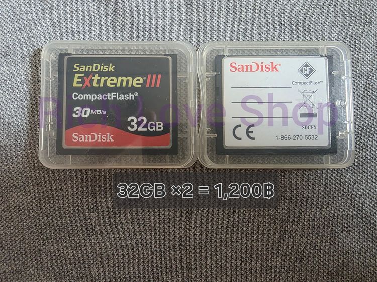 ขาย SanDisk CF Extreme Card 8GB 16GB 32GB รูปที่ 4