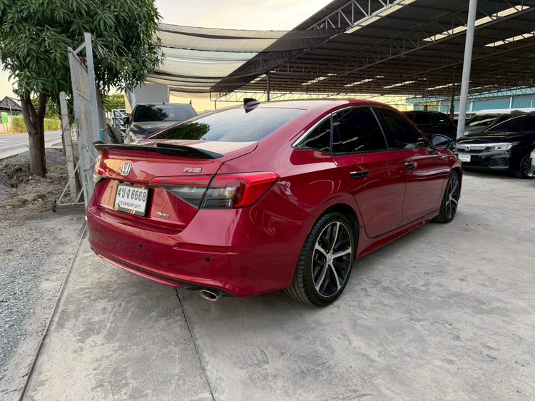 Honda Civic 2023 2.0 eHEV RS Sedan ไฮบริด ไม่ติดแก๊ส เกียร์อัตโนมัติ แดง รูปที่ 4