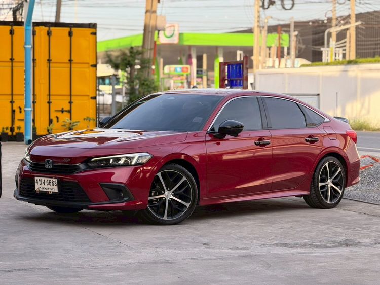 รถ Honda Civic 2.0 eHEV RS สี แดง
