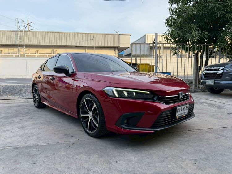 Honda Civic 2023 2.0 eHEV RS Sedan ไฮบริด ไม่ติดแก๊ส เกียร์อัตโนมัติ แดง รูปที่ 3