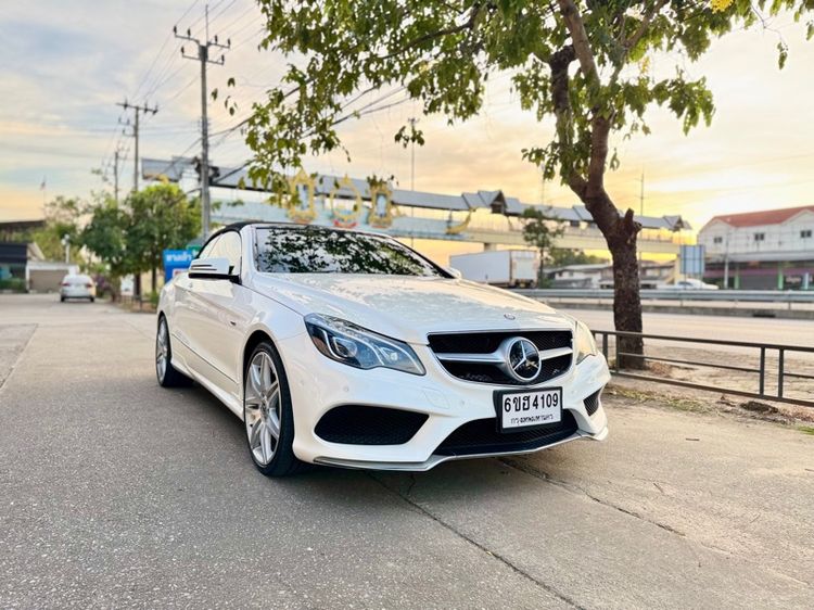Mercedes-Benz E-Class 2012 E250 CGI AMG Sedan เบนซิน ไม่ติดแก๊ส เกียร์อัตโนมัติ ขาว รูปที่ 2