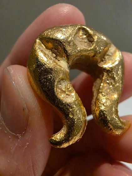 ก้อนสีทอง เงินโบราณ ของเก่าเก็บ สวยหายาก หนักๆ ขายตามสภาพ ของที่บ้าน น่าสะสม พร้อมส่งครับ รูปที่ 6