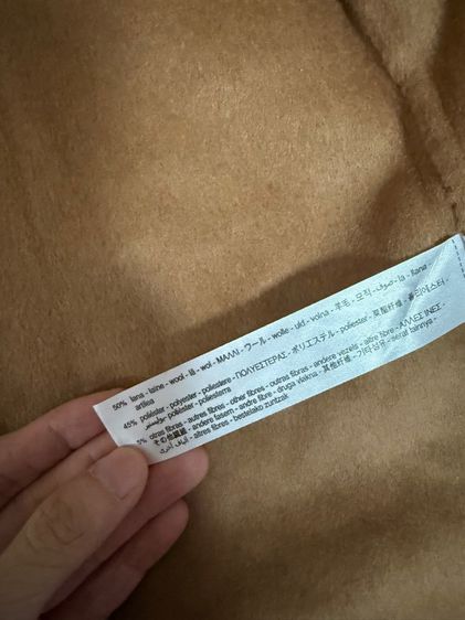 ZARA Camel Coat (new(ป้ายยังอยู่ขายต่อเพียง 1,700 บาทจากราคาเต็ม 4,490 รูปที่ 4