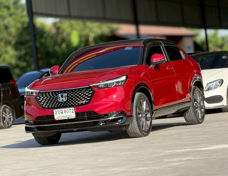 Honda HR-V 2022 1.5 e:HEV RS Utility-car ไฮบริด ไม่ติดแก๊ส เกียร์อัตโนมัติ แดง รูปที่ 3