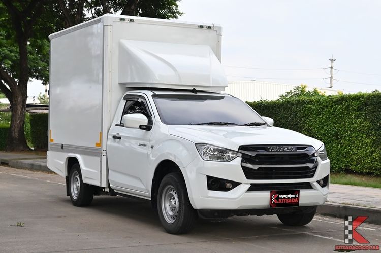 Isuzu D-MAX 2023 1.9 S Pickup ดีเซล ไม่ติดแก๊ส เกียร์ธรรมดา ขาว