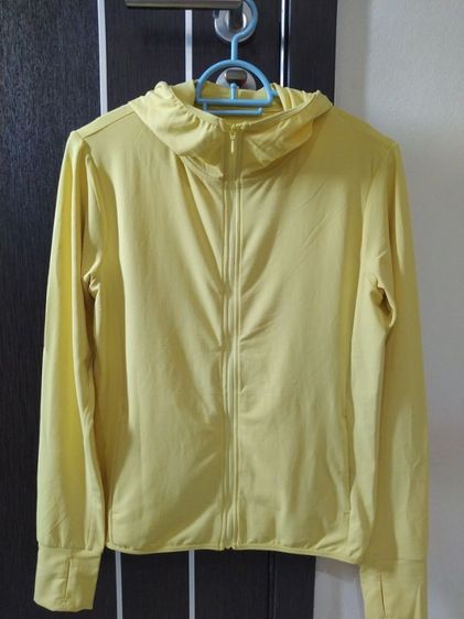 แขนยาว เหลือง เสื้อแจ็คเก็ต | เสื้อคลุม อื่นๆ Uniqlo Airism สินค้ามือสองสภาพสวย