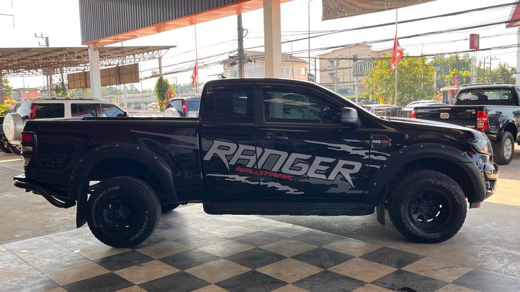 Ford Ranger 2018 2.2 Hi-Rider XL Plus Pickup ดีเซล ไม่ติดแก๊ส เกียร์ธรรมดา ดำ รูปที่ 4