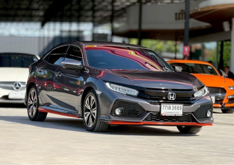 Honda Civic 2017 1.5 Turbo Sedan เบนซิน ไม่ติดแก๊ส เกียร์อัตโนมัติ เทา รูปที่ 3