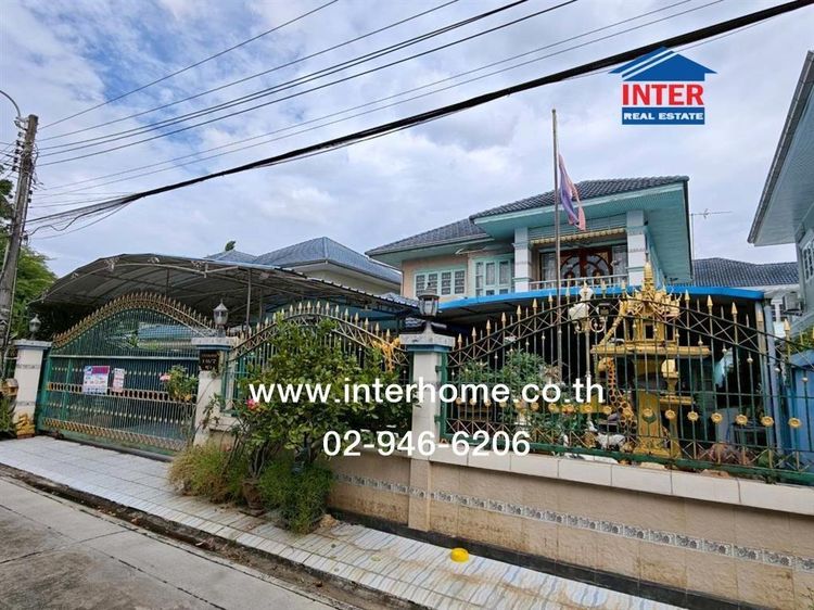 บ้านเดี่ยว 2 ชั้น 84 ตร.ว. หมู่บานแกรนด์โฮม ใกล้รถไฟฟ้าสถานีพหลโยธิน48 ซอยพหลโยธิน48 แยก13 ถนนพหลโยธิน เขตบางเขน กรุงเทพมหานคร รูปที่ 3