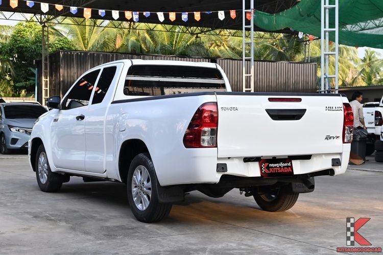 Toyota Hilux Revo 2021 2.4 Entry Pickup ดีเซล ไม่ติดแก๊ส เกียร์อัตโนมัติ ขาว รูปที่ 3