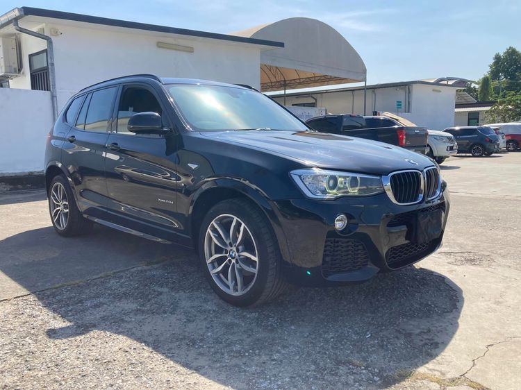 BMW X3 2018 2.0 xDrive20d 4WD Utility-car ดีเซล เกียร์อัตโนมัติ ดำ รูปที่ 2