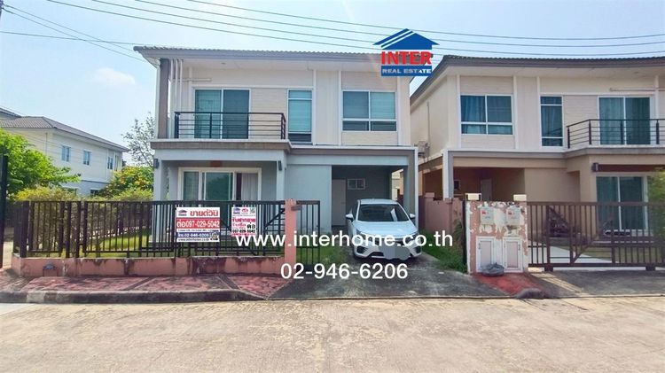 บ้านเเฝด 2 ชั้น 35.6 ตร.ว. หมู่บ้านเดอะแพลนท์ รีสอร์ท พระราม5 -กาญจนาภิเษก ใกล้วัดพระเงิน ถนนบางใหญ่-บางคูรัด ถนนกาญจนาภิเษก บางใหญ่ นนทบุรี