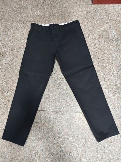 ดำ L ไม่มีแขน อื่นๆ กางเกงสแลค ขาตรง เอว 32 นิ้ว