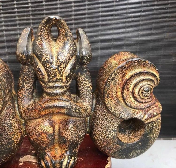 ❗️เครื่องประดับมังกรหมูเทพเจ้า พระอาทิตย์อุกกาบาตวัฒนธรรมหงซาน  รูปที่ 4