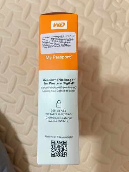 WD External Harddisk 5TB ฮาร์ดดิสก์แบบพกพา My Passport, USB 3.0 External HDD 2.5" ฮาร์ดดิสก์แบบพกพา ประกันSynnex3ปี รูปที่ 5