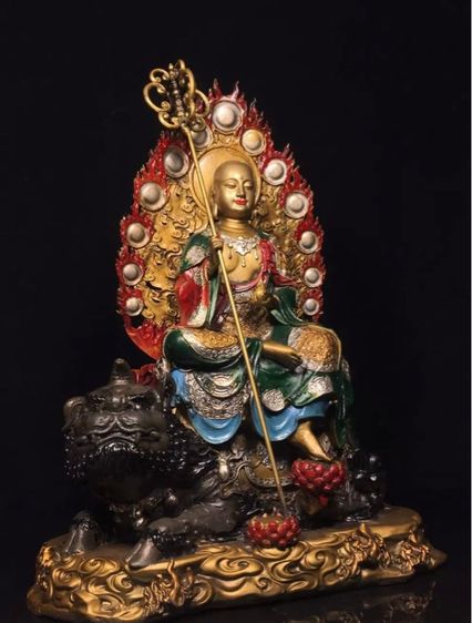 🕉️พระกษิติครรภโพธิสัตว์ (Ksitigarbha Bodhisattva)  รูปที่ 4