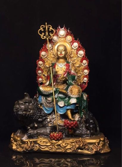 🕉️พระกษิติครรภโพธิสัตว์ (Ksitigarbha Bodhisattva) 