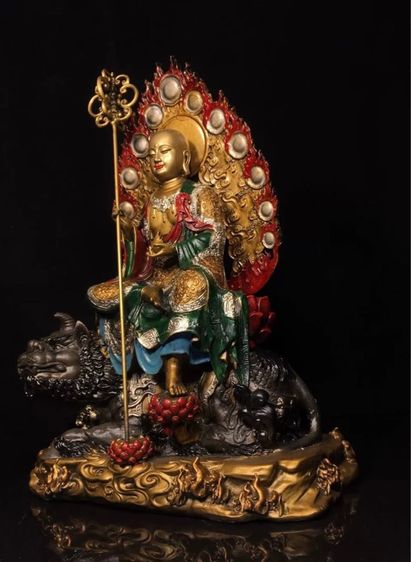 🕉️พระกษิติครรภโพธิสัตว์ (Ksitigarbha Bodhisattva)  รูปที่ 2