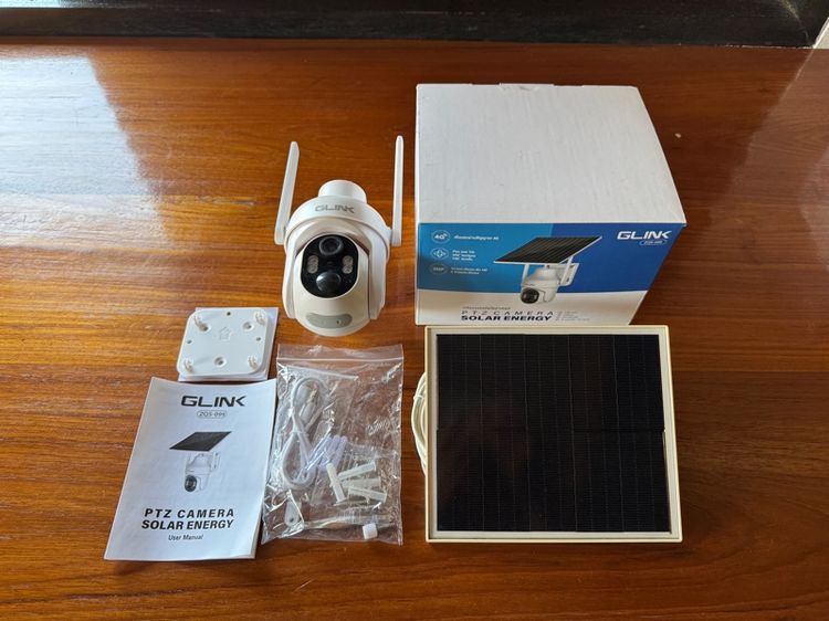 ขายกล้องวงจรปิดโซล่าเซล 4G ใส่ซิม GLINK รุ่น ZOS099 